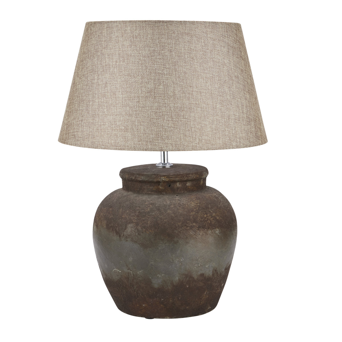 Castello Aged Stone Ceramic Table Lamp – view 2