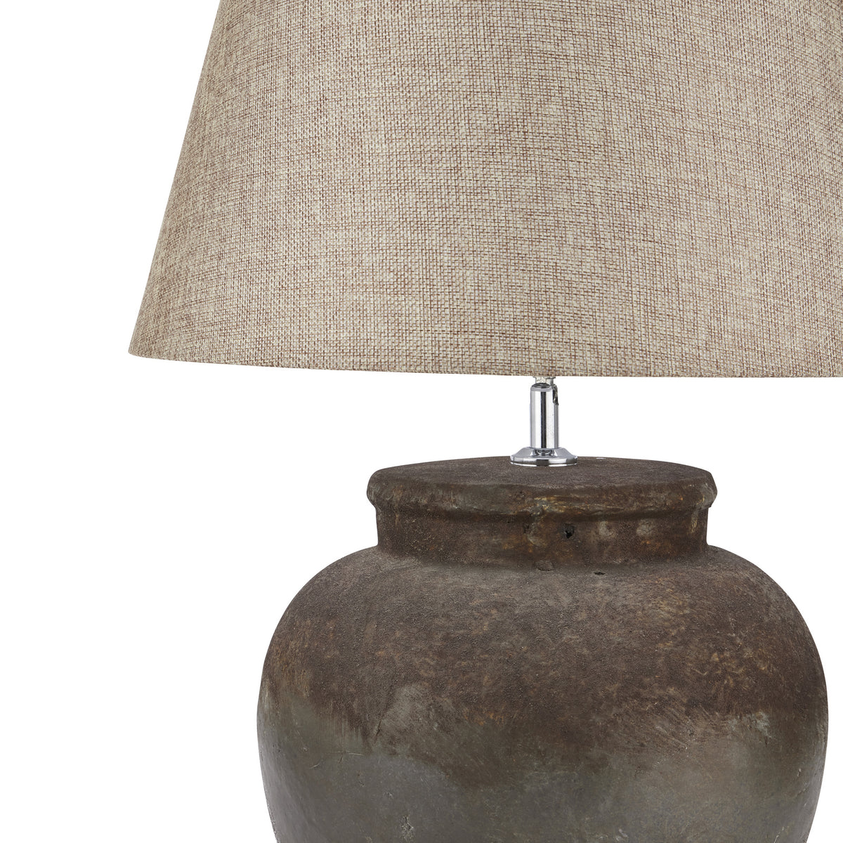 Castello Aged Stone Ceramic Table Lamp – view 3