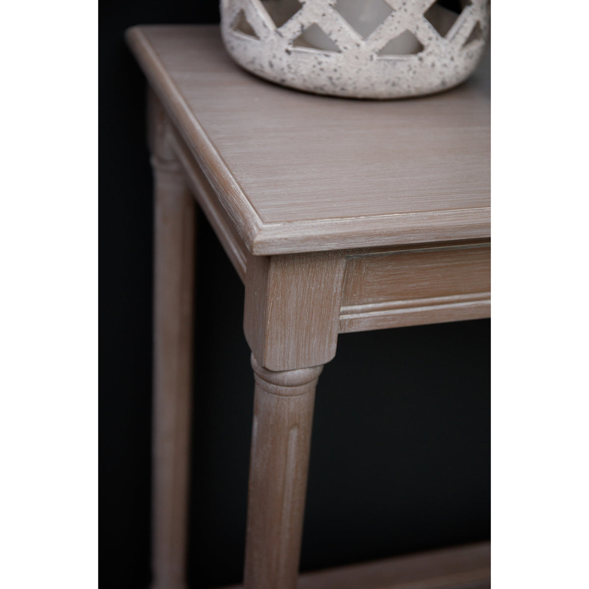 Serene Rattan Collection Large Console Table – view 3