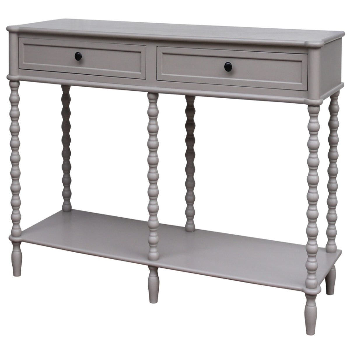 Camden Collection Large Two Drawer Console Table – view 2