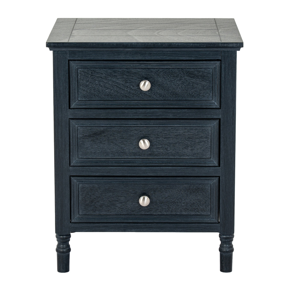 Contour Collection 3 Drawer Side Table – view 3