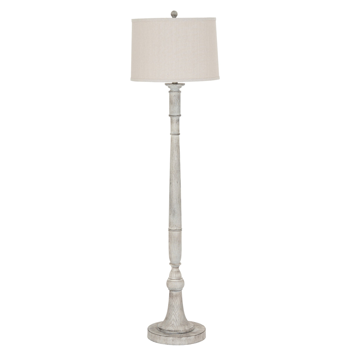Stella Floor Lamp With Linen Shade – view 2