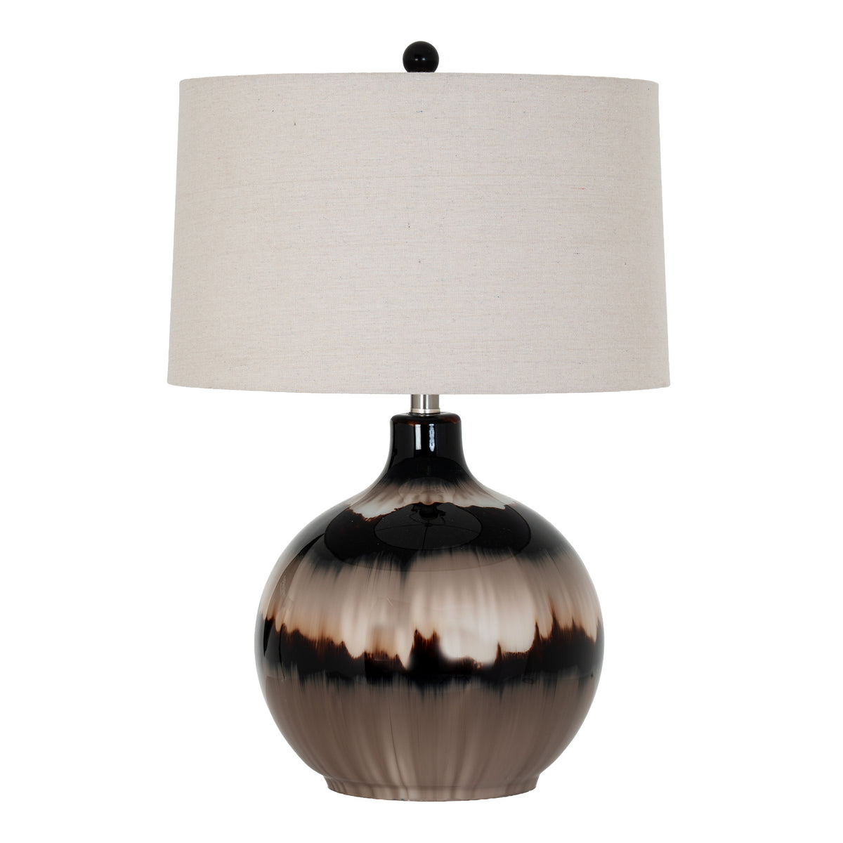 Sepia Shadows Table Lamp With Linen Shade – view 3