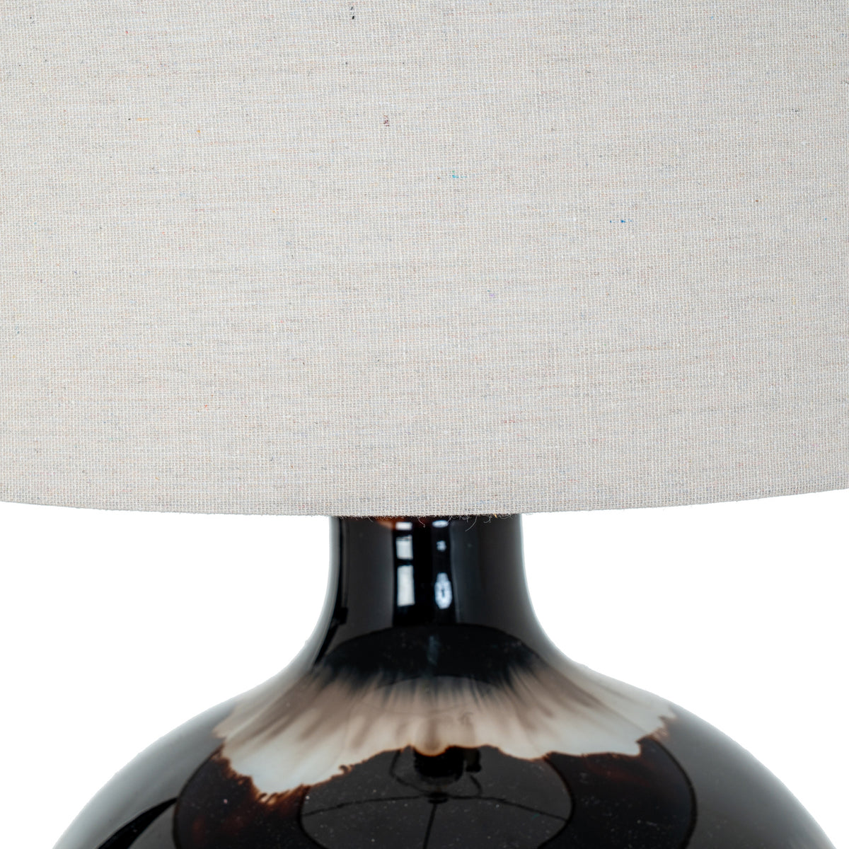Sepia Shadows Table Lamp With Linen Shade – view 5