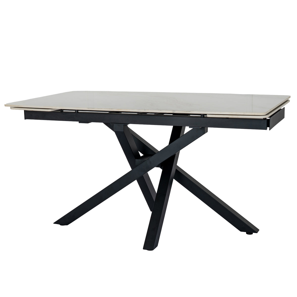Romanby Stone Extending Dining Table – view 2