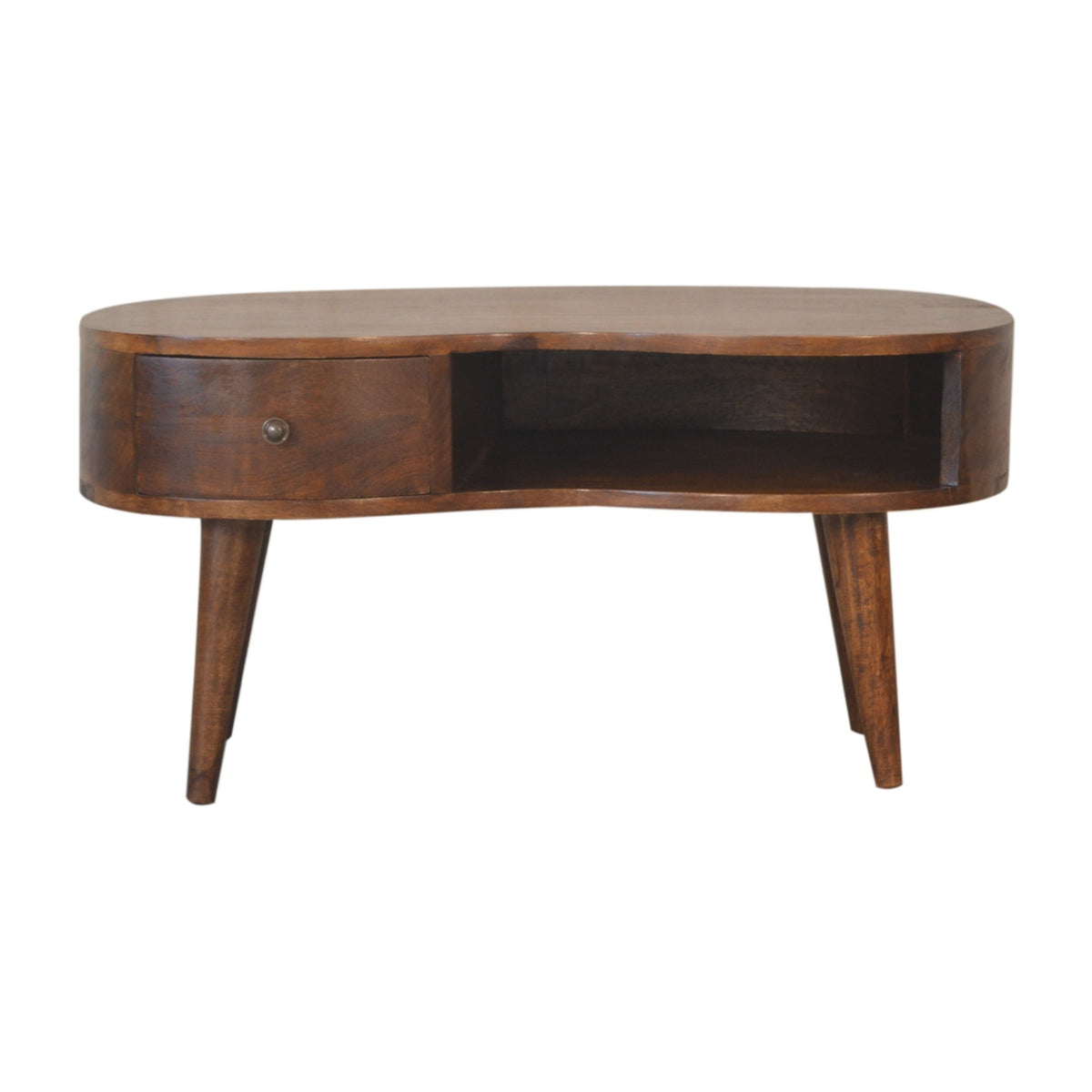 Chestnut Wave Coffee Table – view 2