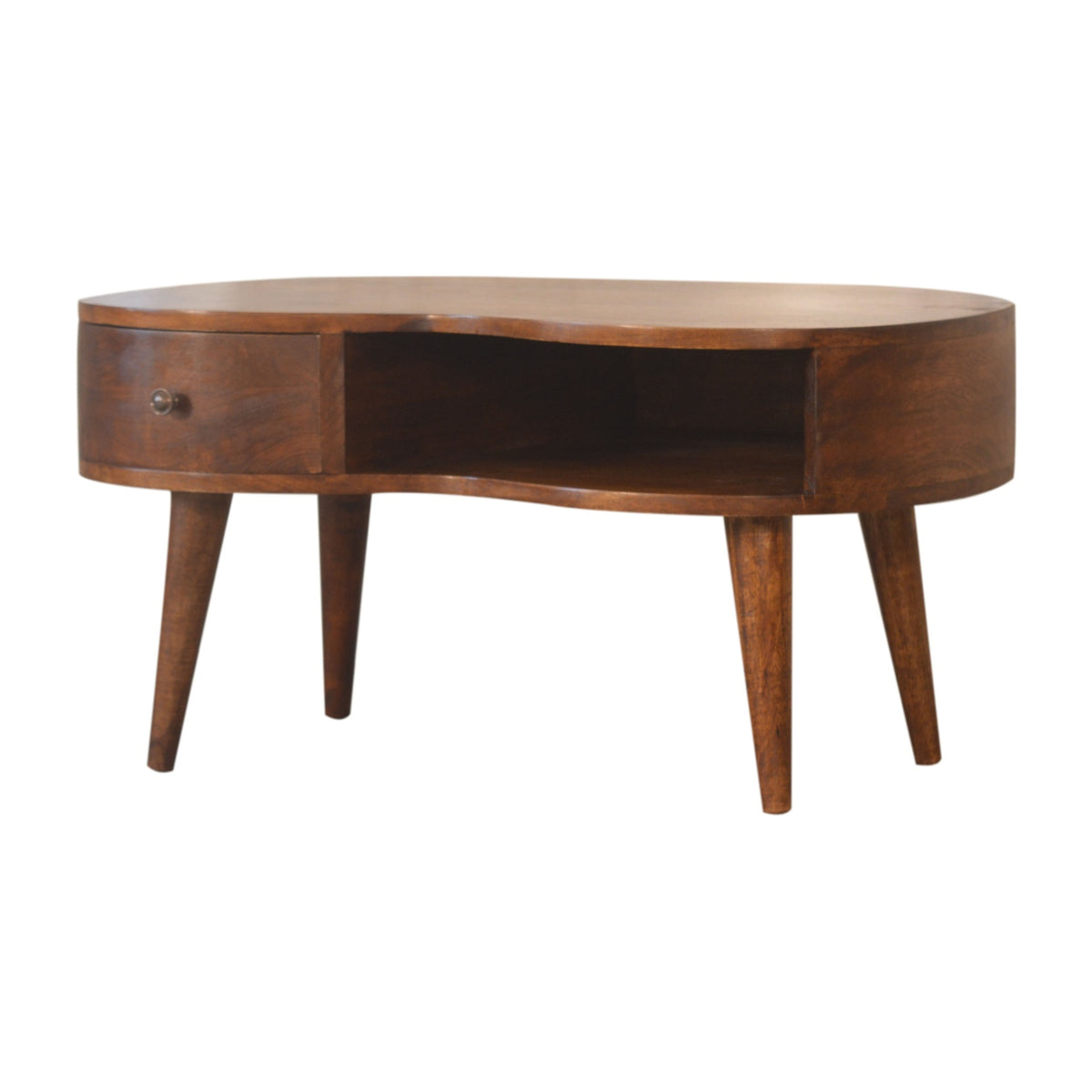 Chestnut Wave Coffee Table – view 4