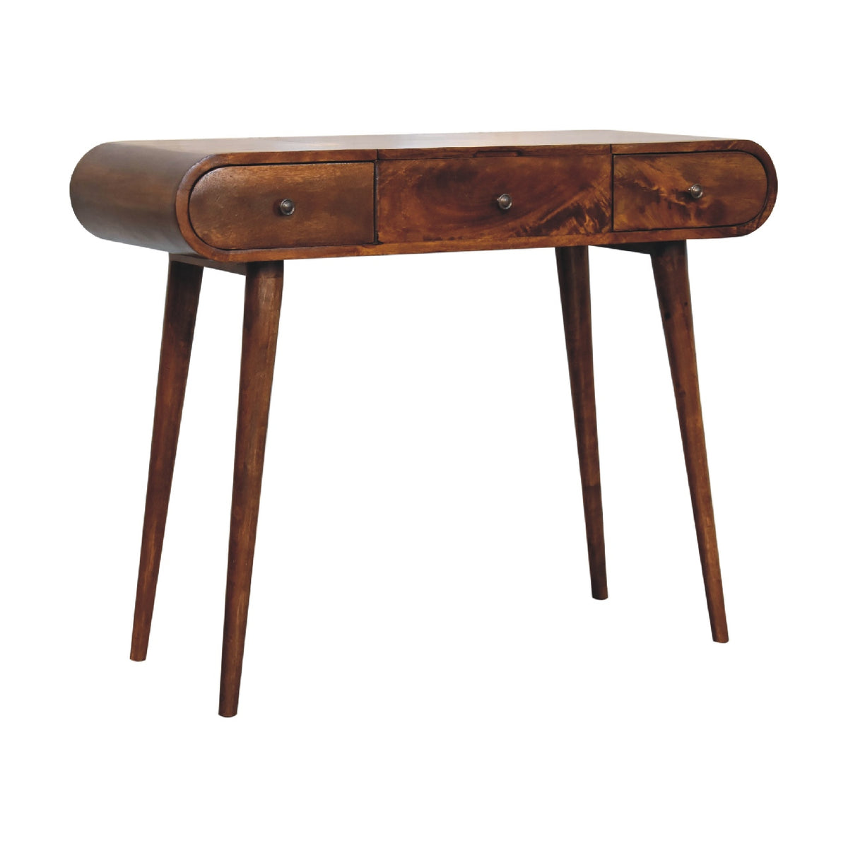 Chestnut Mirror Dressing Table – view 4