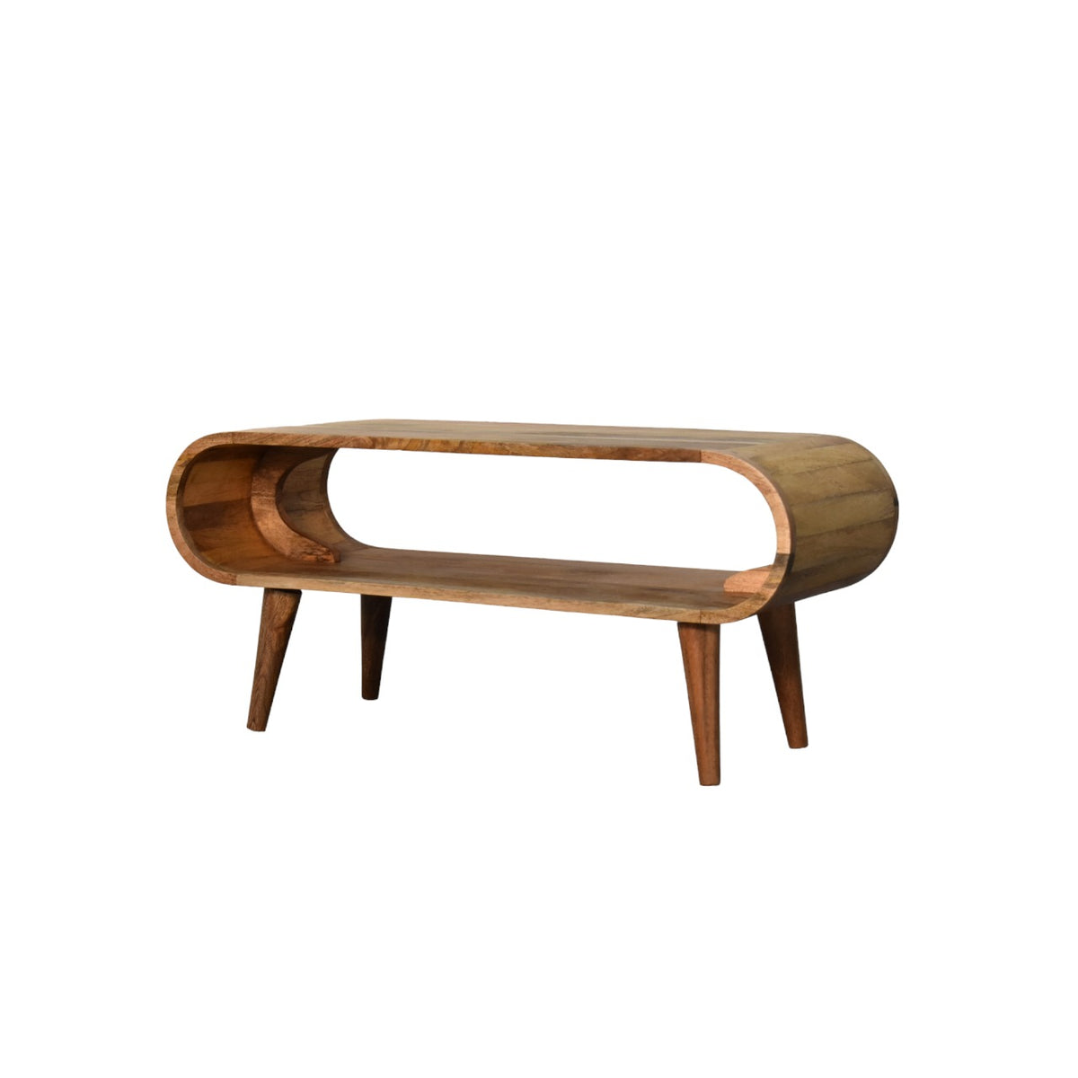 Amaya Nordic Style Oak-ish Coffee Table – view 2