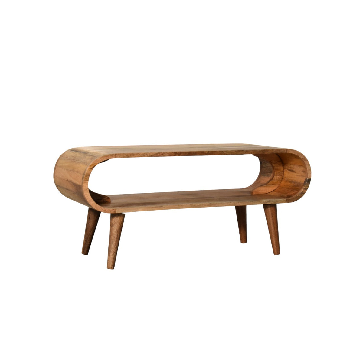 Amaya Nordic Style Oak-ish Coffee Table – view 3